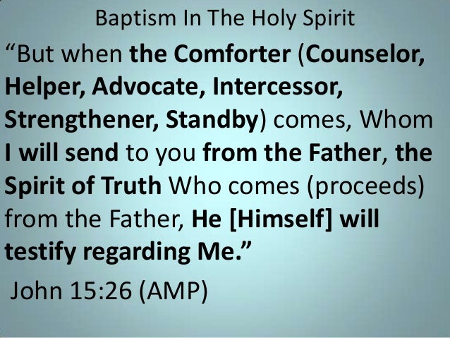 Sermon Holy Spirit Pt 7