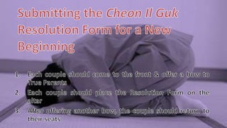 Holy wine ceremony presentation