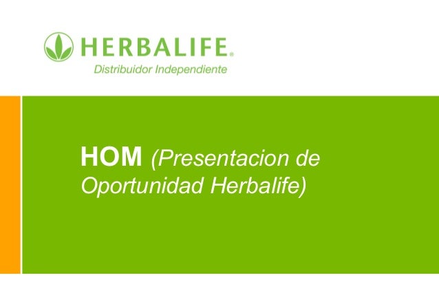 Presentacion De La Oportunidad De Negocio Herbalife