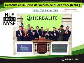 Herbalife en la Bolsa de Valores de Nueva York (NYSE)   