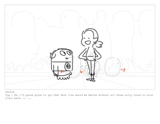 Dialog
Tip : Oh, I'm gonna prove to you that Boov life would be better without all those silly rules to hold
y'all back. -- ...
 