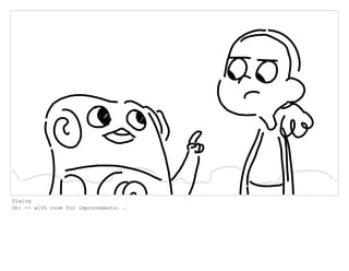 Dialog
Oh: -- with room for improvements. .
 