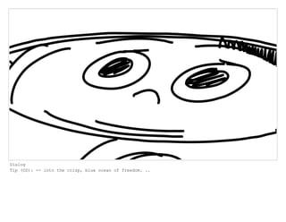 Dialog
Tip (OS): -- into the crisp, blue ocean of freedom. ..
 