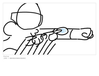 Dialog
[SFX : BEEPBOOPBEDOPBORP]
 