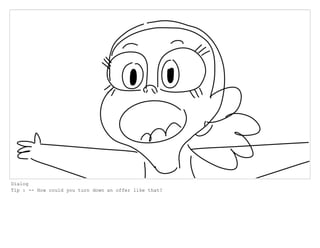 Dialog
Tip : -- How could you turn down an offer like that?
 