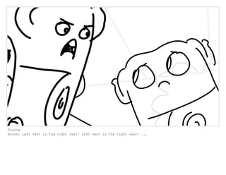 Dialog
Boovs: Left vest is the right vest! Left vest is the right vest! ...
 