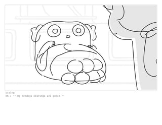 Dialog
Oh : -- my hotdogs cravings are gone! --
 