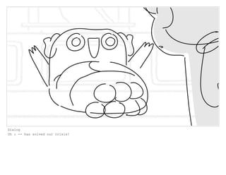 Dialog
Oh : -- has solved our crisis!
 