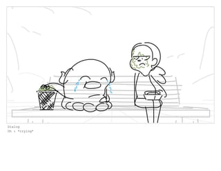 Dialog
Oh : *crying*
 