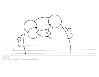 Dialog
Oh : What is this strange humansfood? ..
 