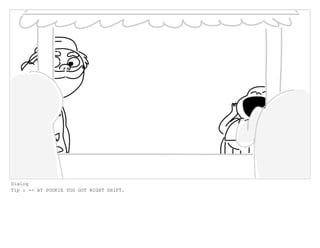 Dialog
Tip : -- AY POOKIE YOU GOT NIGHT SHIFT.
 