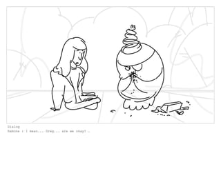 Dialog
Ramone : I mean... Greg... are we okay? .
 