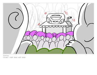 Dialog
Crowd : HOT DOGS HOT DOGS
 
