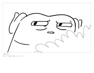 Dialog
Oh: I sees how it is. --
 