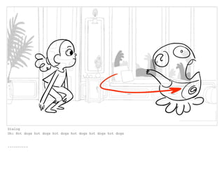 Dialog
Oh: Hot dogs hot dogs hot dogs hot dogs hot dogs hot dogs
..........
 