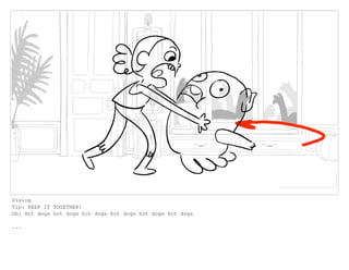 Dialog
Tip: KEEP IT TOGETHER!
Oh: Hot dogs hot dogs hot dogs hot dogs hot dogs hot dogs
...
 