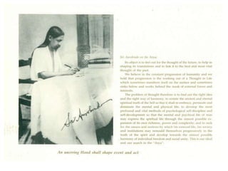 Homage to sri aurobindo, part 4