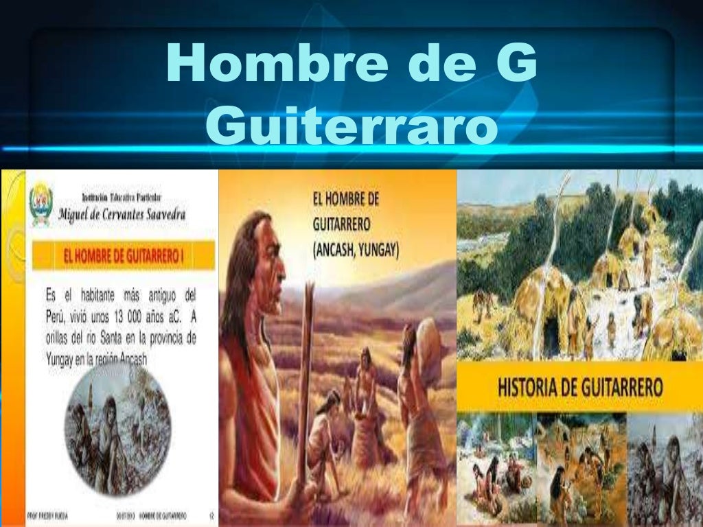 Hombre de guitarrero