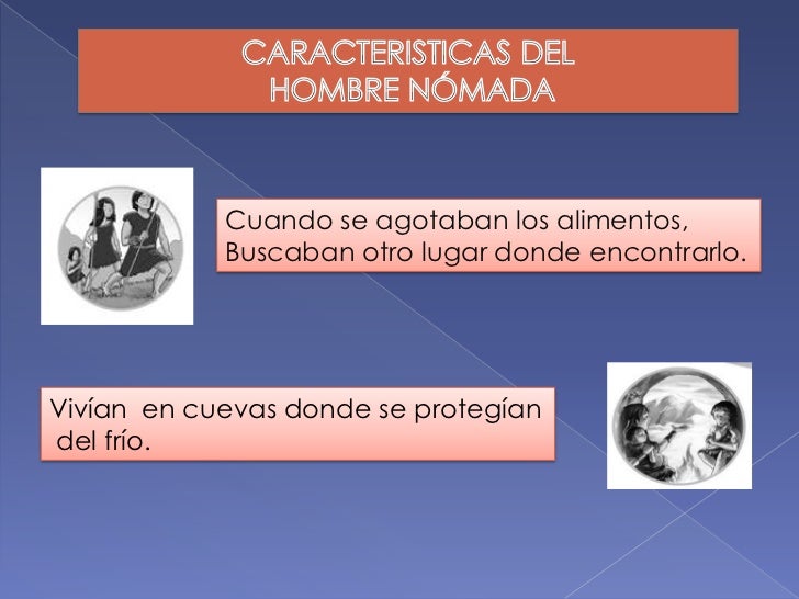 Hombre nomada y_sedentario