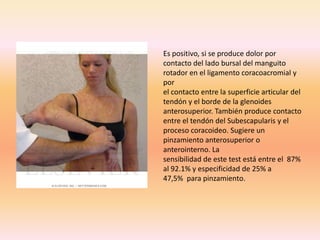 Bursa y BursitisLa bursasubacromial es un tejido que sirve como almohadilla o amortiguador, y que disminuye el roce entre el acromion y el supraespinoso. En el paciente con problemas del manguito hay una inflamación e hipertrofia de la bursa, llamado bursitis. La bursitis subacromial es un componente de la enfermedad. En la artroscopia el traumatólogo realiza un procedimiento llamado bursectomía, en el cual reseca la bursa inflamada.