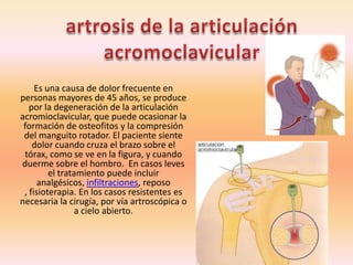 Rotación interna Amplitud de movimiento :De 0° a 80°.(en teoría ,la amplitud varia entre 0° y 45° y hasta los 90°.la amplitud también varia según la elevación del brazo)Músculos:subescapular