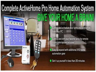COMPLETE ACTIVE HOME AUTOMATION SYSTEM | PPTX