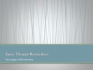 Turn page to find out more
 