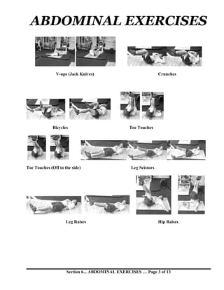 Home Abdominal Workout | PDF