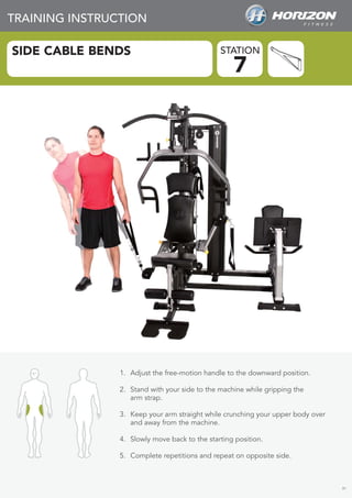 Home Gym Exercise Guide | PDF