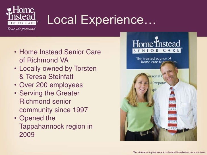 Home Instead Senior Care of Richmond VA Overview