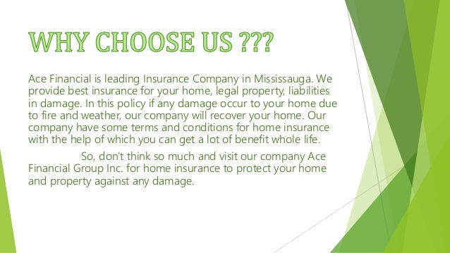 Home Insurance Mississauga