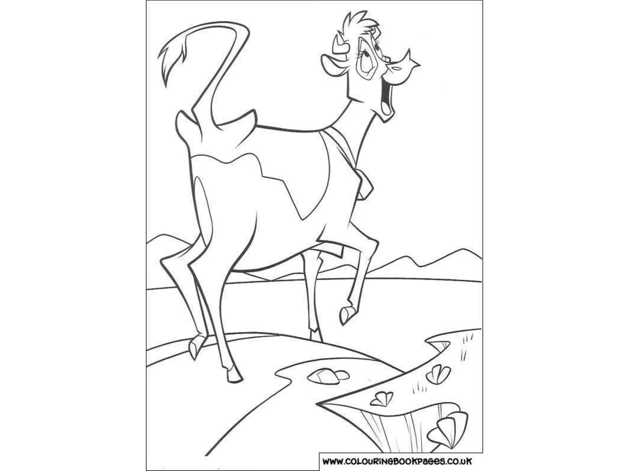 Home on the range Colouring Pages and Kids Colouring Activities PPT