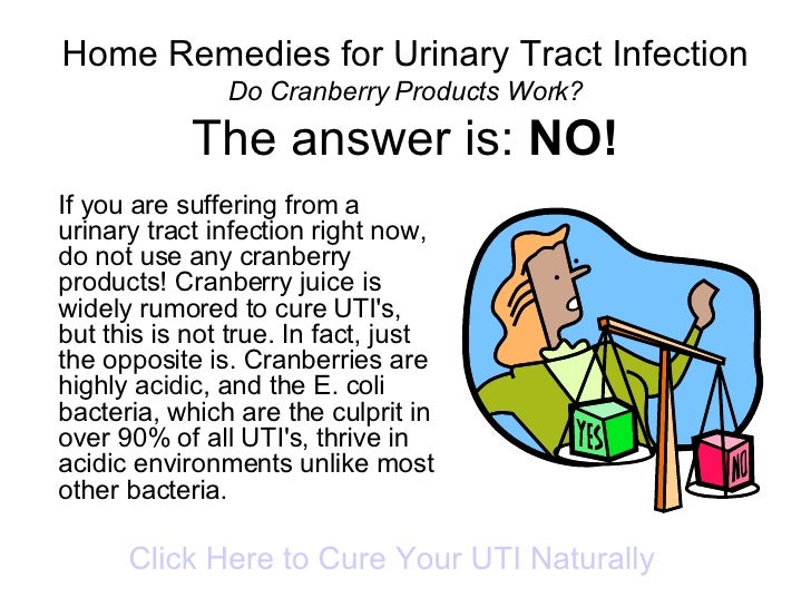 Home Remedies For Urinary Tract Infection