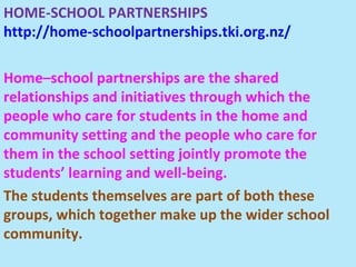 Home school partnership | PPT