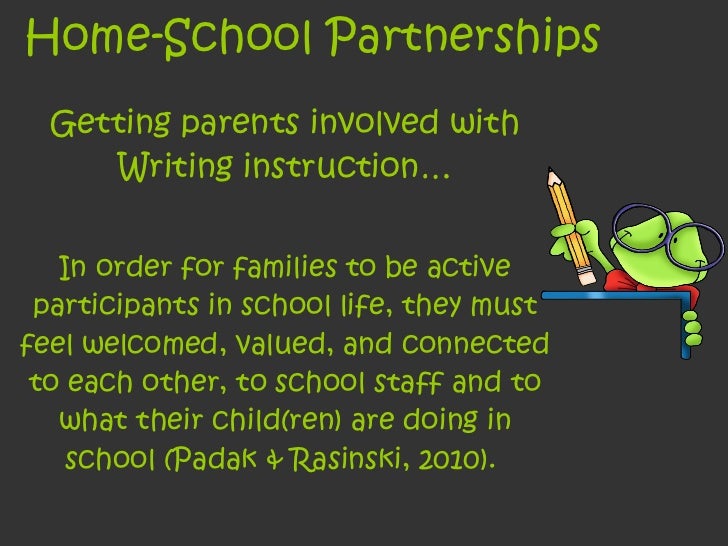 Home-school partnership model Home-school partnership model