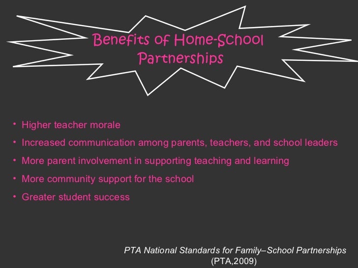 Home-school partnership model Home-school partnership model