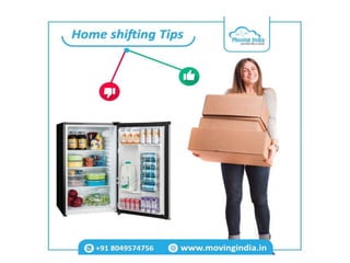 Home shifting tips