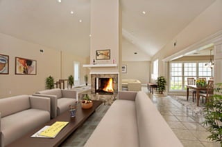 Staged Home with Virtual Technology