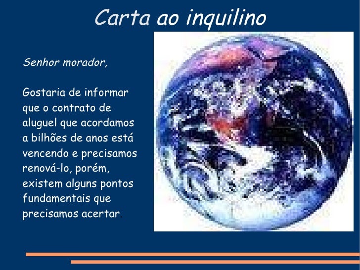 Carta ao Inquilino