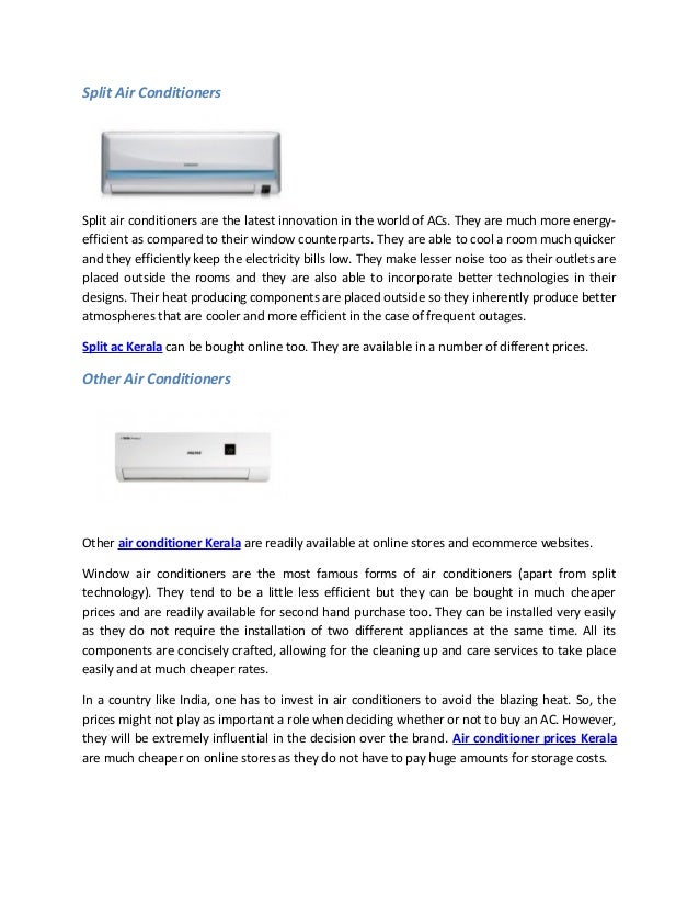 Home Appliances in Kerala