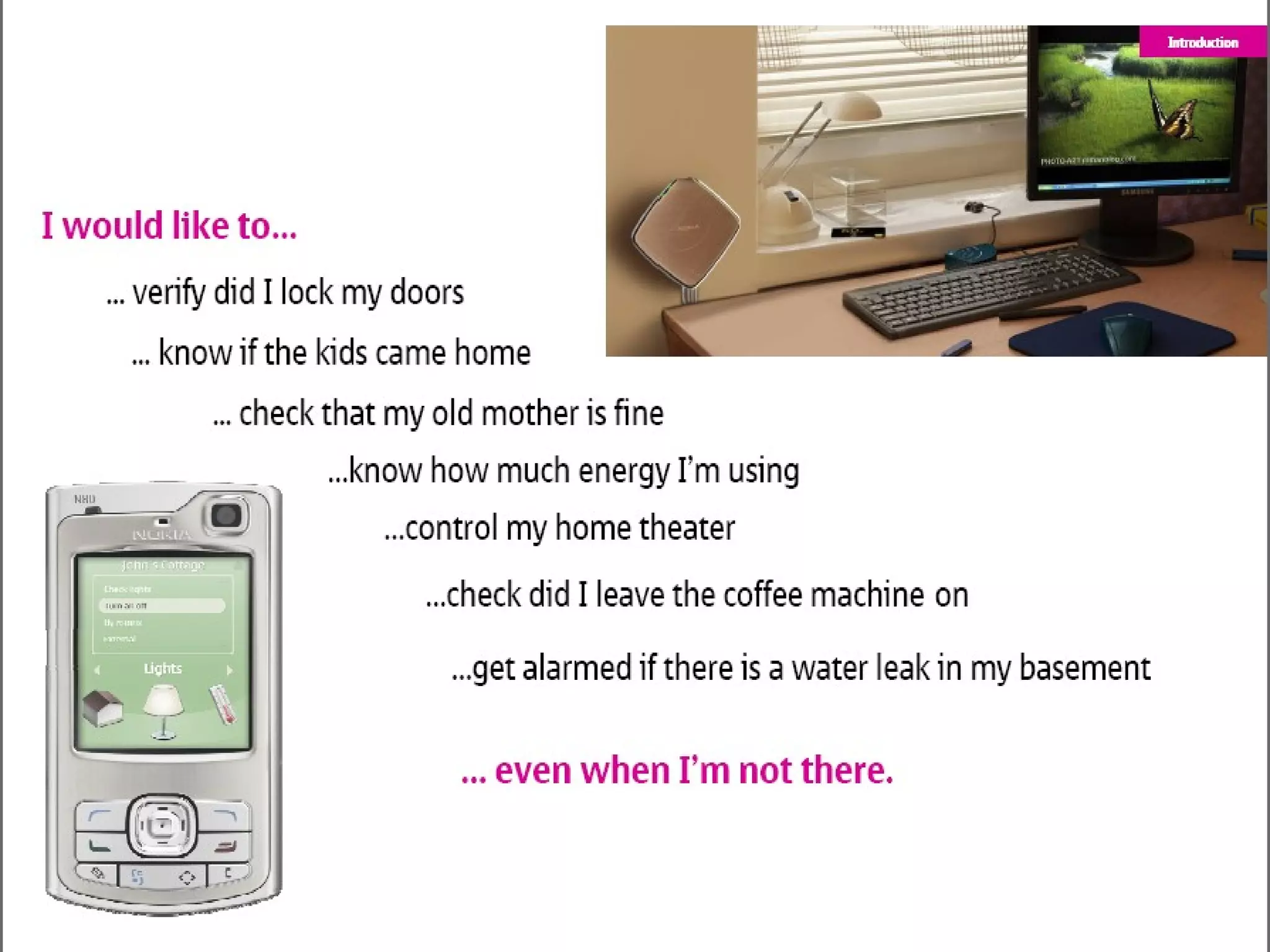 iHome Security & Automation System 