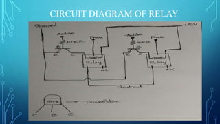 CIRCUIT DIAGRAM OF RELAY
 