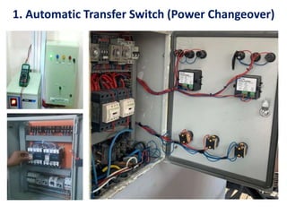 1. Automatic Transfer Switch (Power Changeover)
 