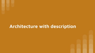 Architecture with description
 