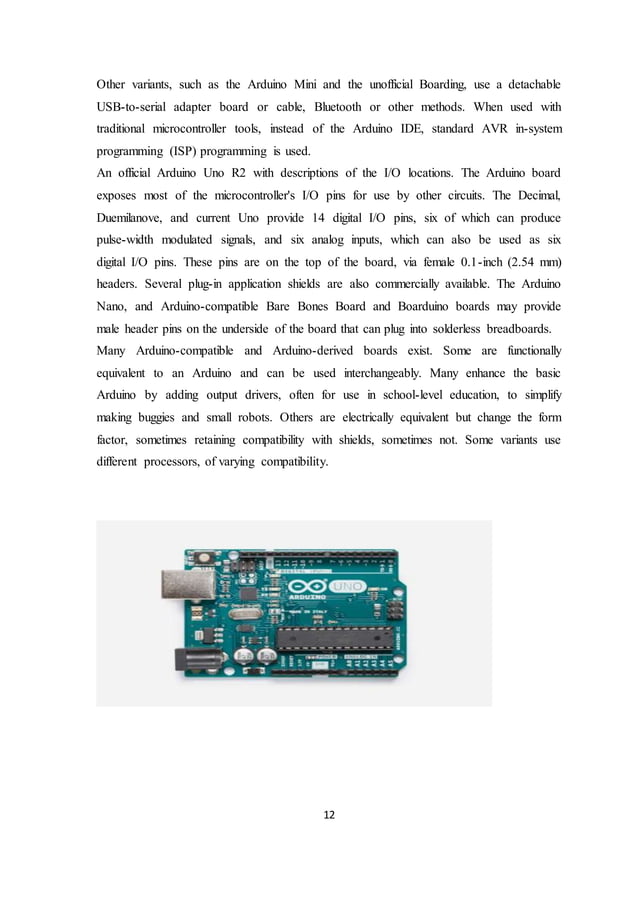 PROJECT REPORT ON Home automation using by Bluetooth