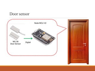 MC-38
Door Sensor
Node MCU V2
Digital
Doorsensor
 