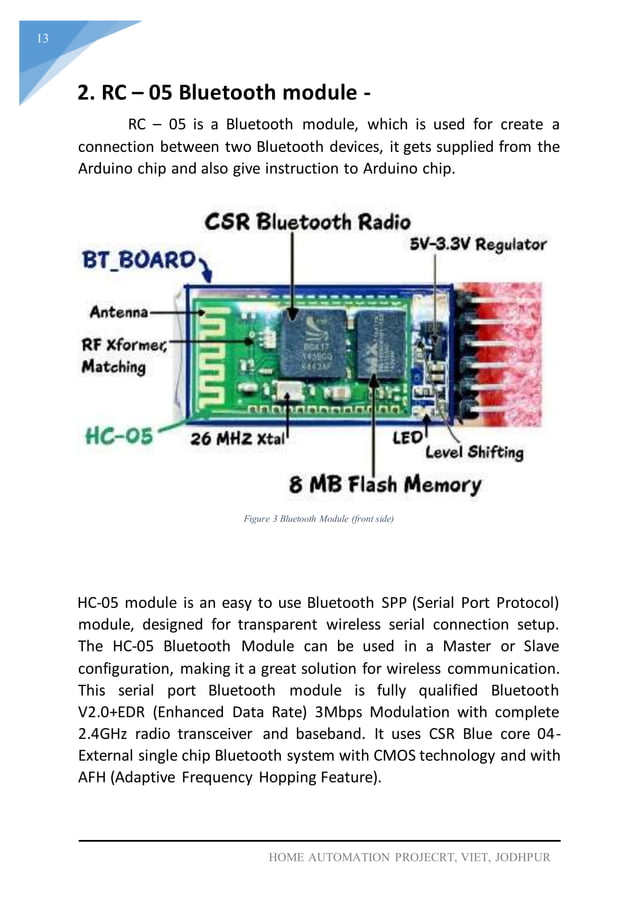 Home automation with arduino