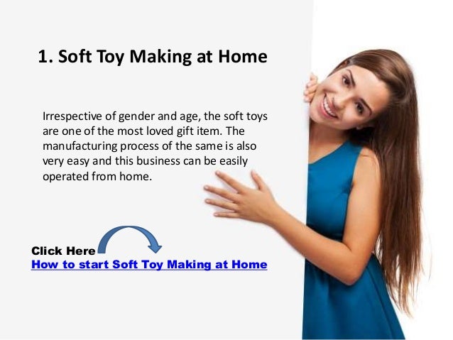 soft toys making business at home