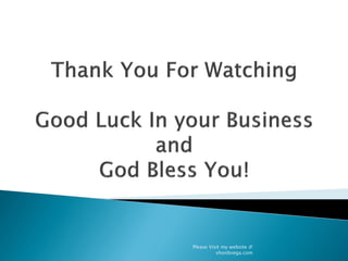 Please Visit my website @
vhonbvega.com
 