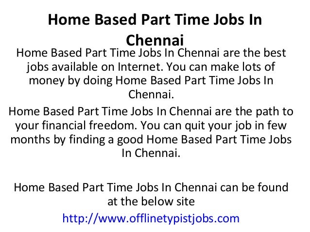 Home Based Part Time Jobs In Chennai home-based-part-time-jobs-in-chennai